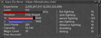 Signature for player Guru Do Amor