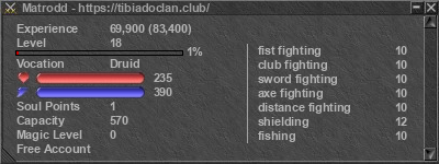 Signature for player Matrodd